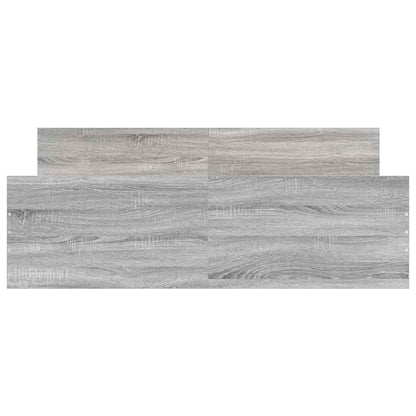 Giroletto con Testiera e Pediera Grigio Sonoma 150x200 cm - homemem39