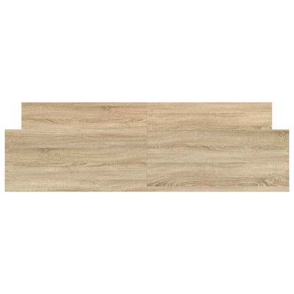 Giroletto con Testiera e Pediera Rovere Sonoma 160x200 cm | homemem39