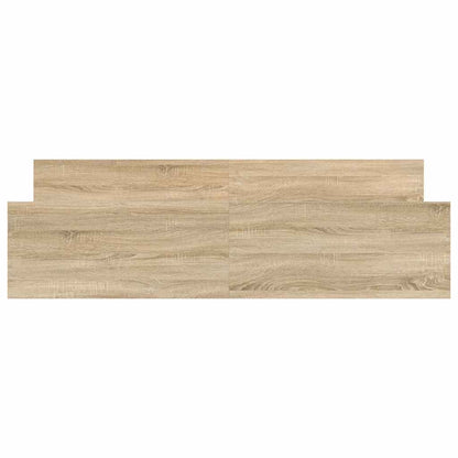 Giroletto con Testiera e Pediera Rovere Sonoma 180x200 cm