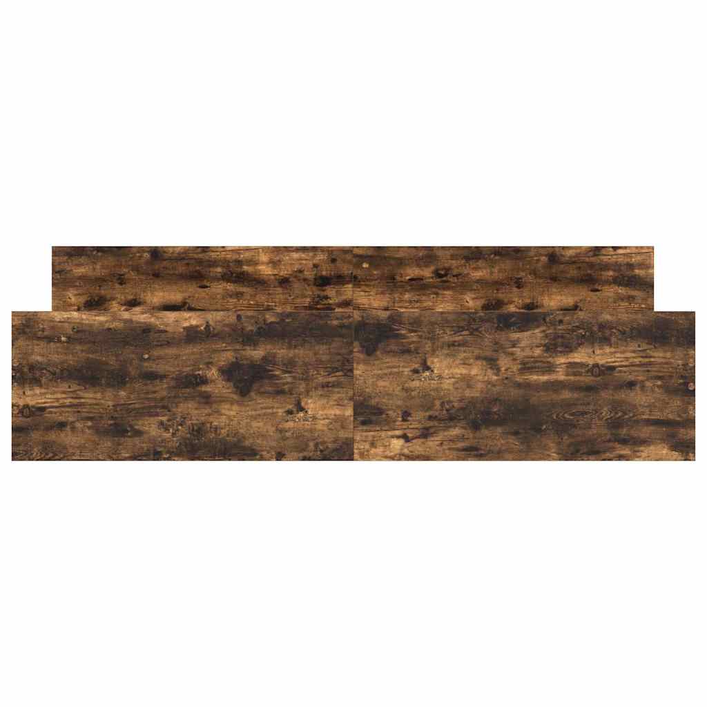 Giroletto con Testiera e Pediera Rovere Fumo 180x200 cm | homemem39