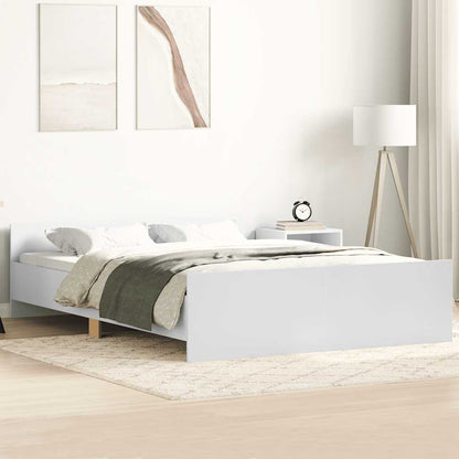 Giroletto con Testiera e Pediera Bianco 120x190 cm | homemem39