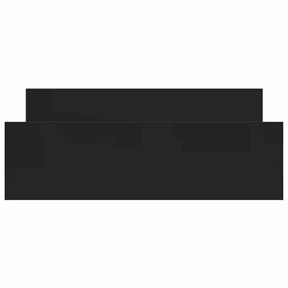 Giroletto con Testiera e Pediera Nero 120x190 cm