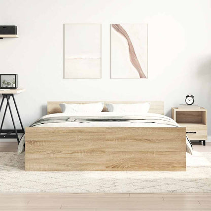 Giroletto con Testiera e Pediera Rovere Sonoma 120x190 cm | homemem39