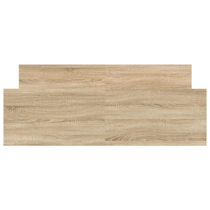 Giroletto con Testiera e Pediera Rovere Sonoma 120x190 cm