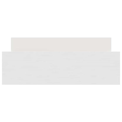 Giroletto con Testiera e Pediera Bianco 135x190 cm | homemem39