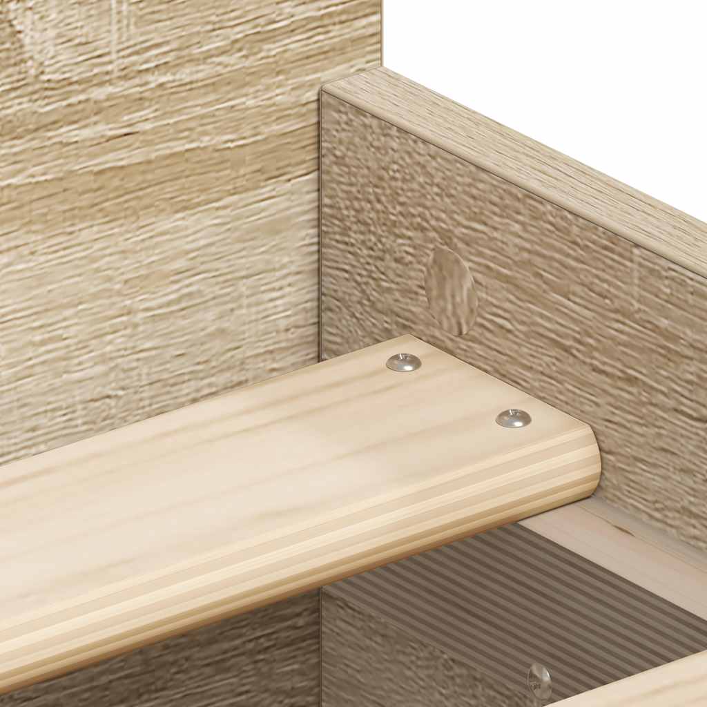 Giroletto con Testiera e Pediera Rovere Sonoma 100x200 cm | homemem39