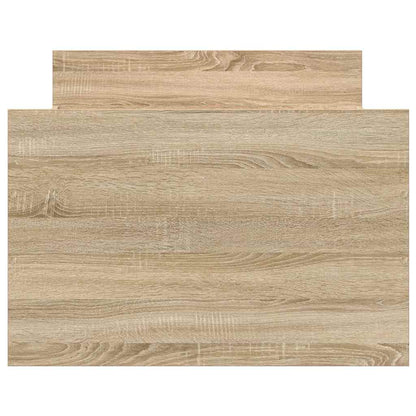 Giroletto con Testiera e Pediera Rovere Sonoma 90x200 cm | homemem39