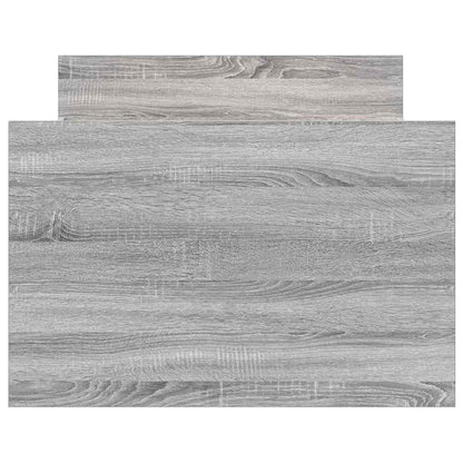 Giroletto con Testiera e Pediera Grigio Sonoma 90x200 cm | homemem39