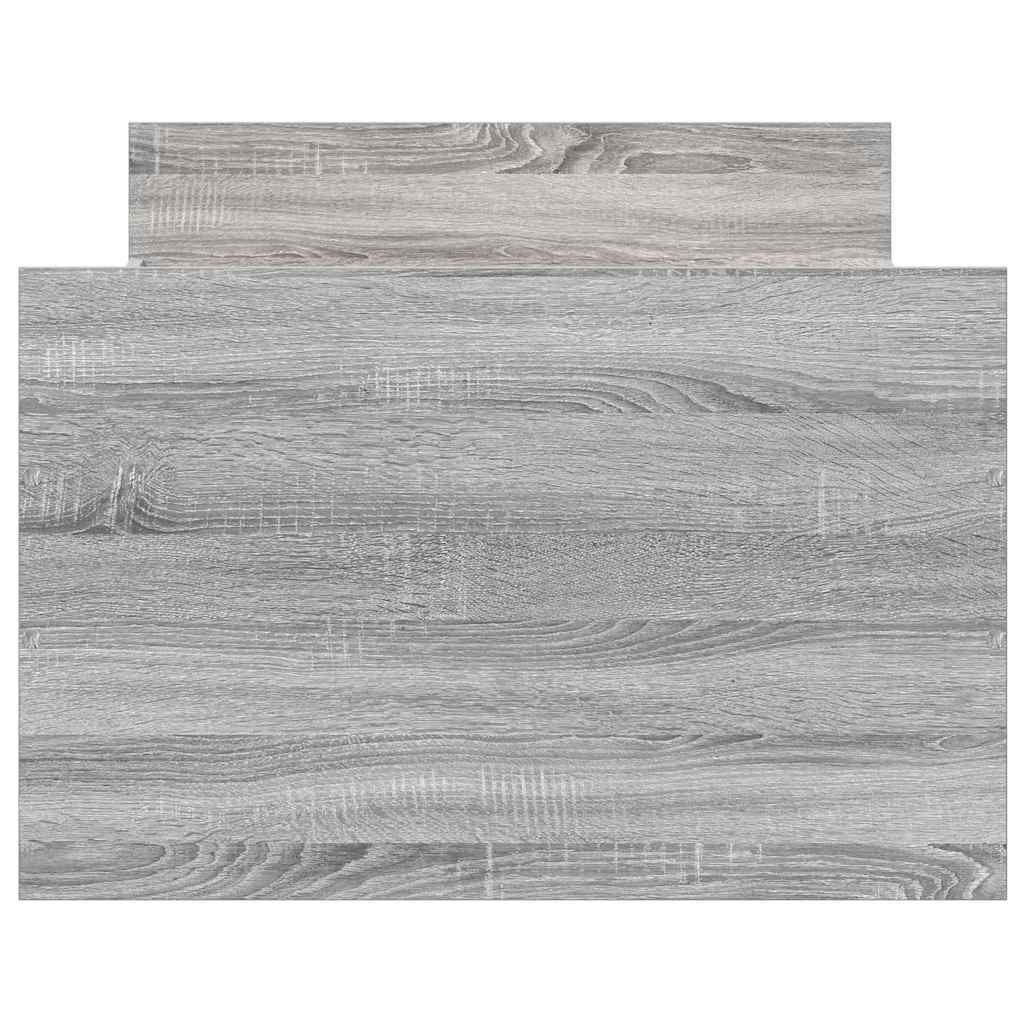 Giroletto senza Materasso Rovere Sonoma 90x190 cm