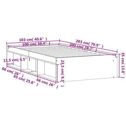Giroletto Rovere Fumo 100x200 cm