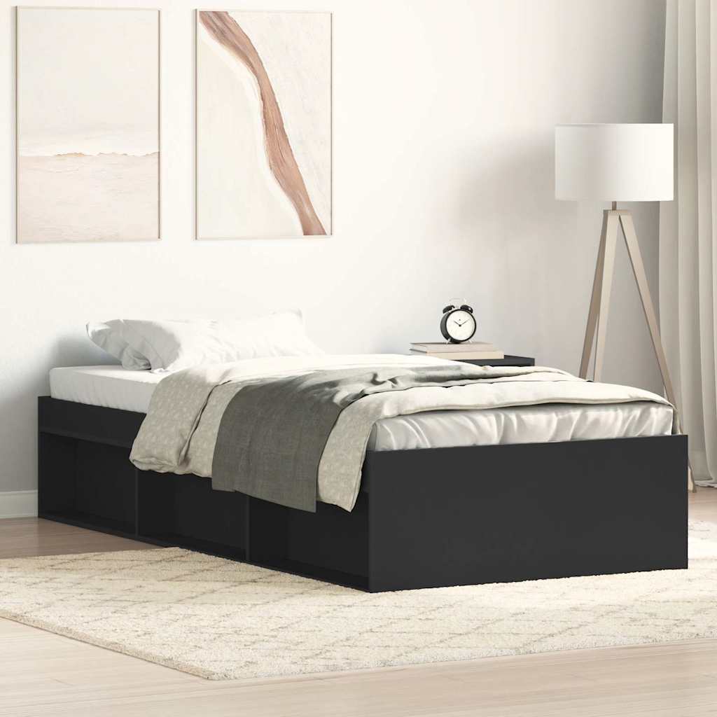 Giroletto Nero 90x190 cm