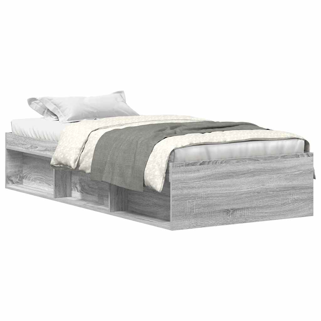 Giroletto senza Materasso Rovere Sonoma 90x190 cm