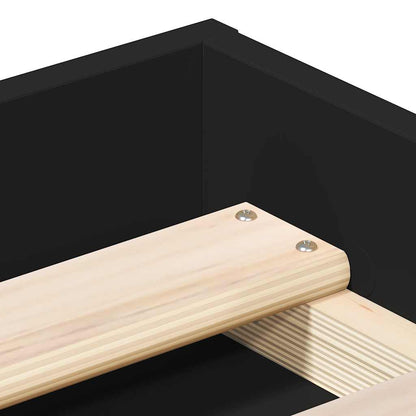 Giroletto Nero 75x190 cm Small Single | homemem39