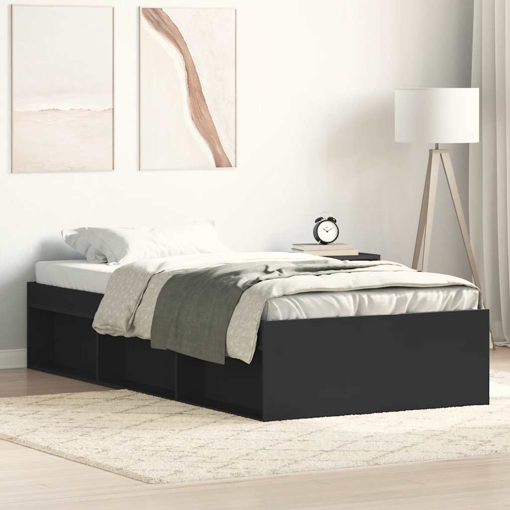 Giroletto Nero 75x190 cm Small Single | homemem39