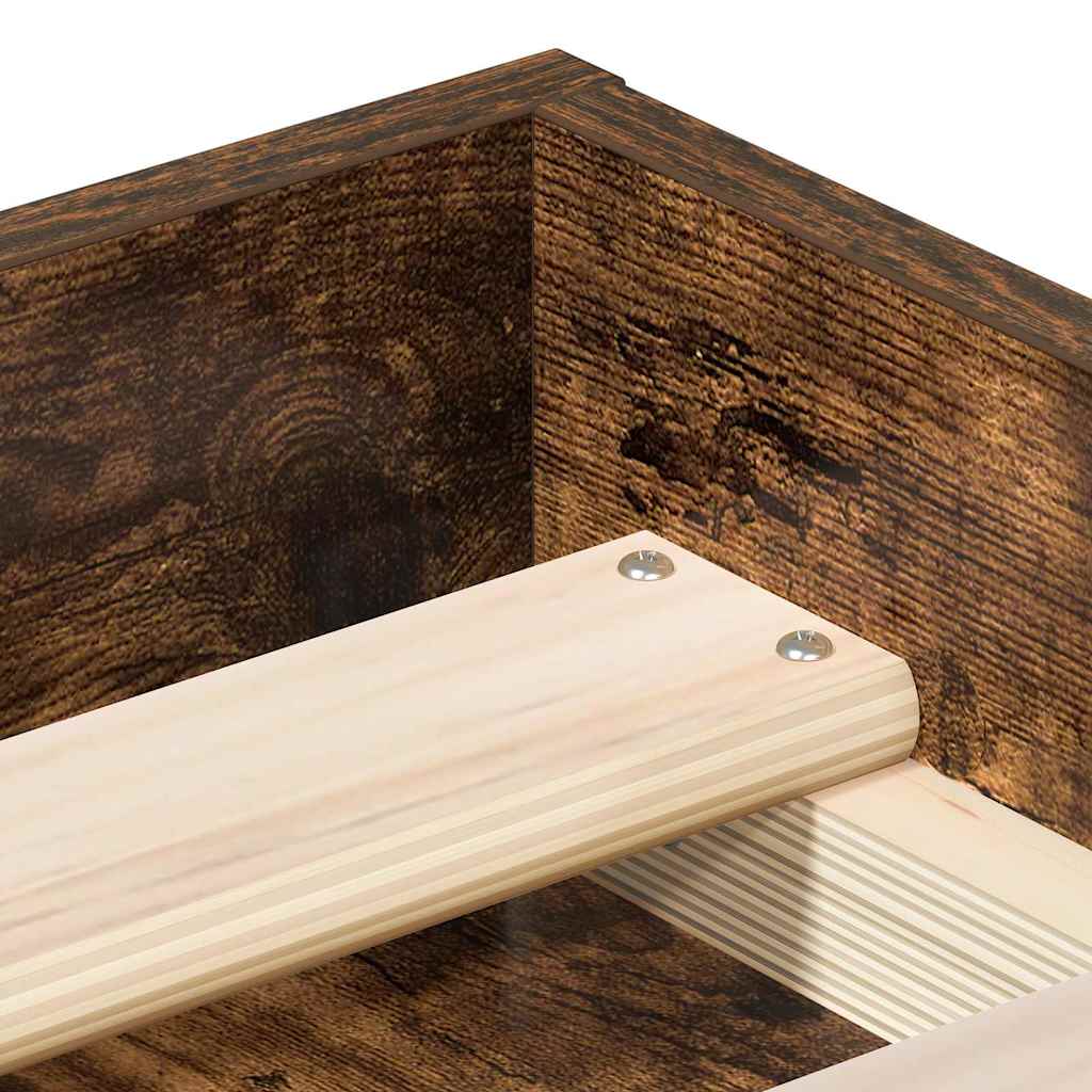 Giroletto Rovere Fumo 75x190 cm Small Single | homemem39