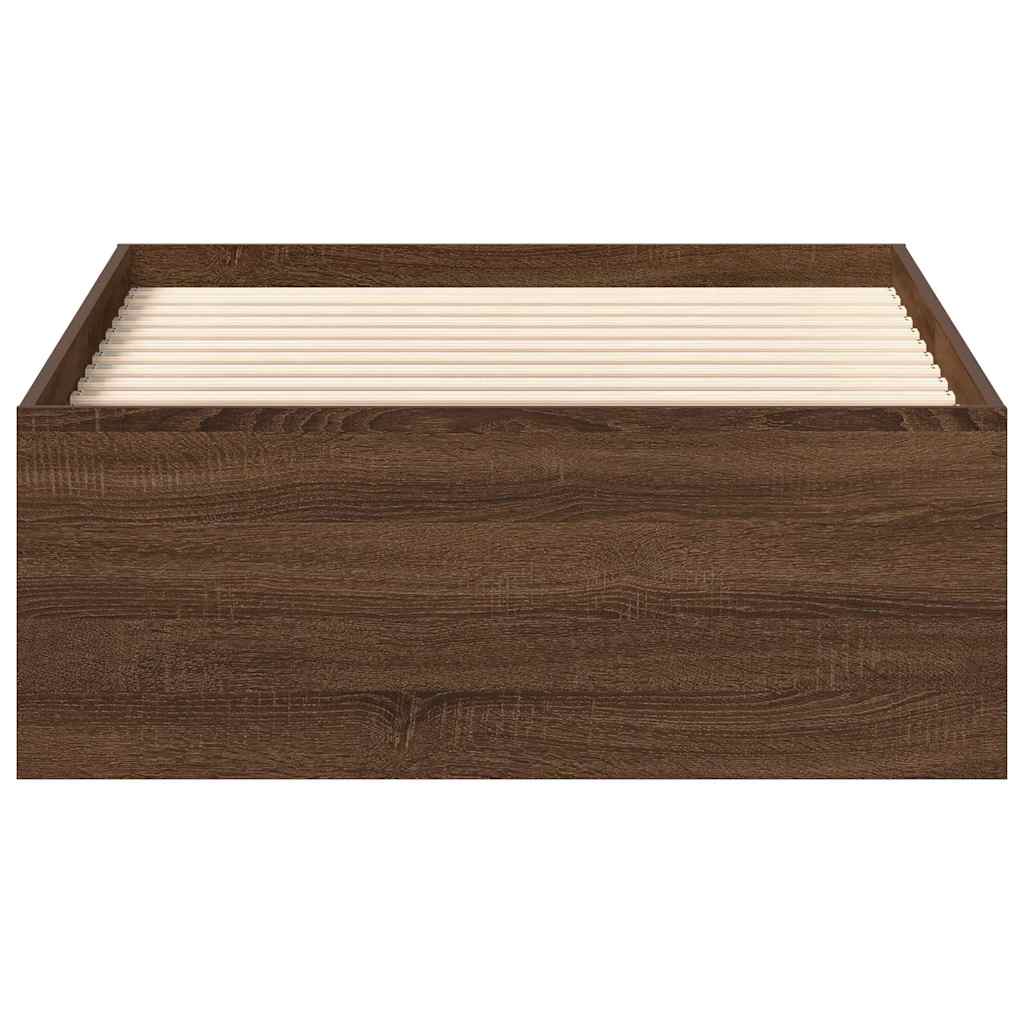 Giroletto Rovere Marrone 75x190 cm Small Single