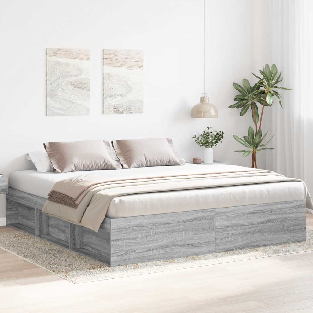 Giroletto Grigio Sonoma 180x200 cm Super King - homemem39