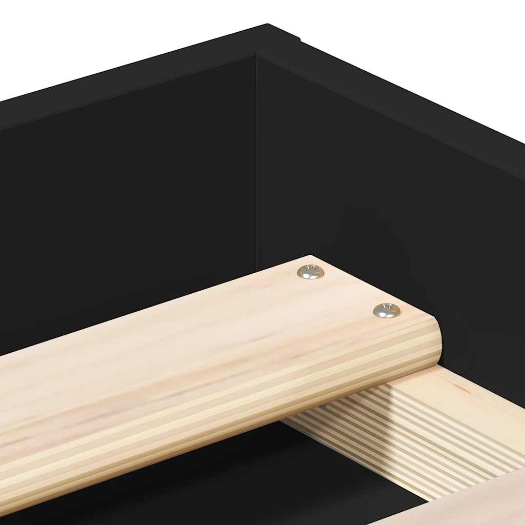 Giroletto Nero 200x200 cm | homemem39
