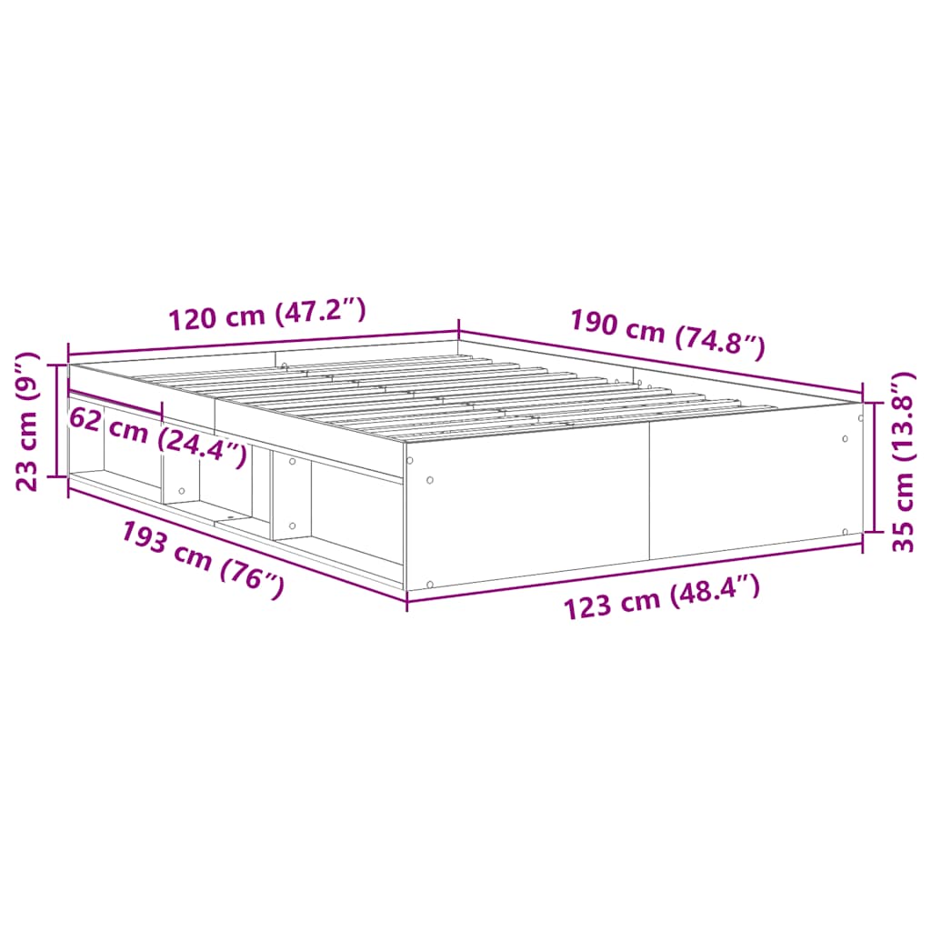 Giroletto Bianco 120x190 cm Small Double | homemem39