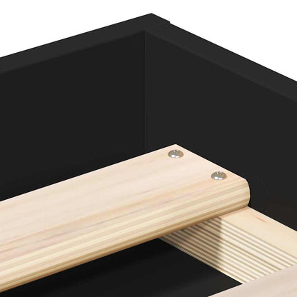 Giroletto Nero 120x190 cm Small Double - homemem39