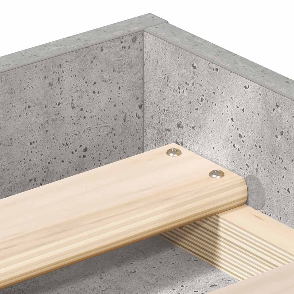 Giroletto Grigio Cemento 120x190 cm Small Double | homemem39