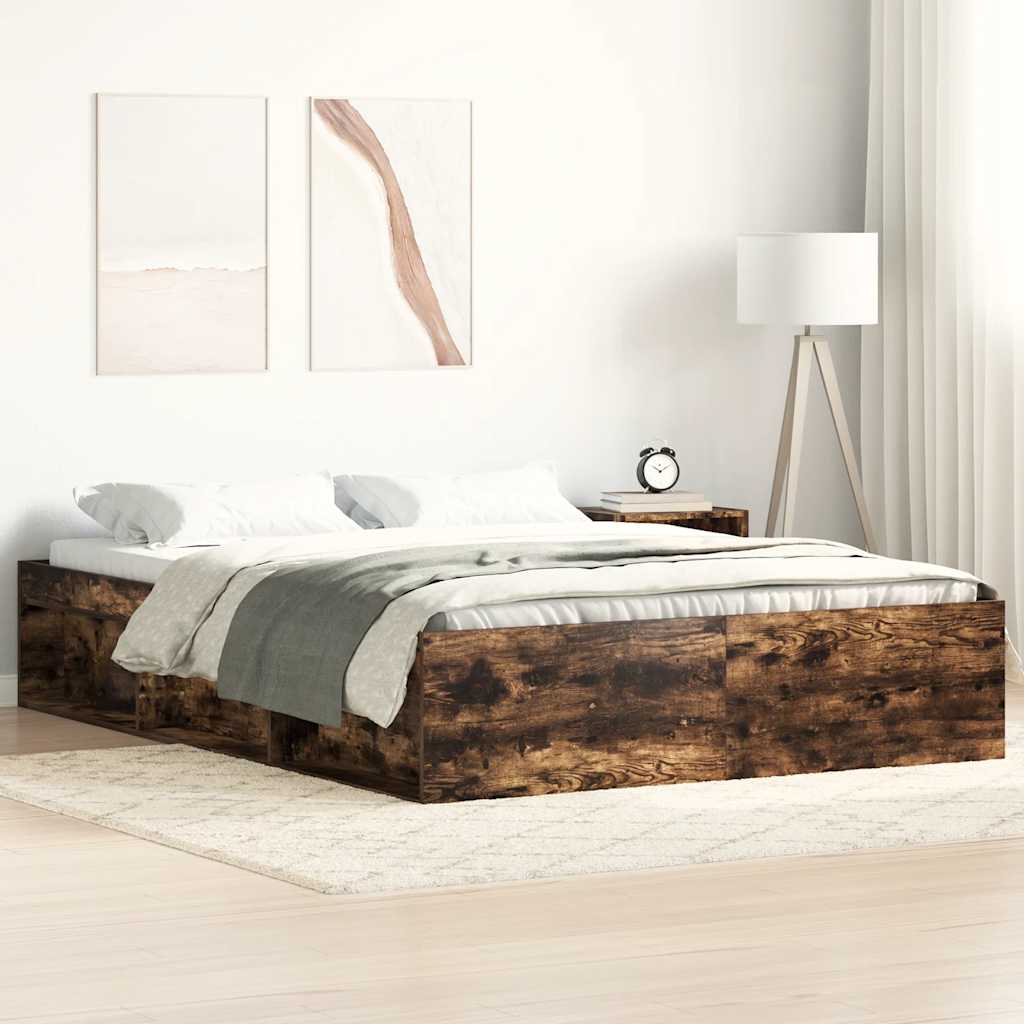 Giroletto Rovere Fumo 135x190 cm Double | homemem39