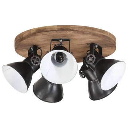Lampada da Soffitto 25 W Nera 50x50x25 cm E27 | homemem39