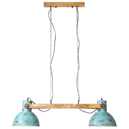 Lampada Pensile 25 W Blu Anticato 85x28x109 cm E27 | homemem39
