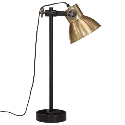 Lampada a Scrivania 25 W Ottone Anticato 15x15x55 cm E27