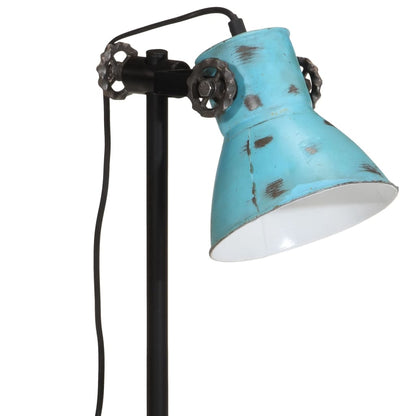 Lampada da Scrivania 25 W Blu Anticato 15x15x55 cm E27