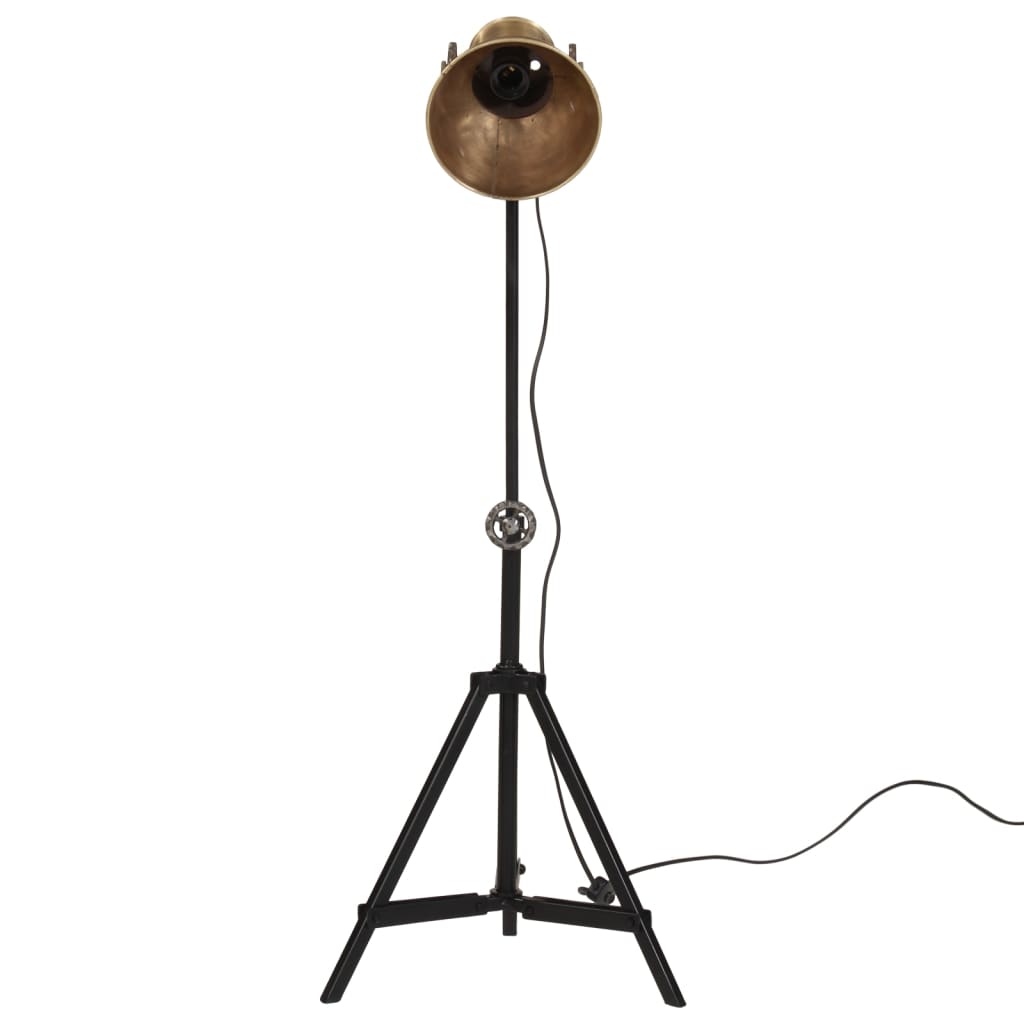Lampada da Terra 25 W Ottone Anticato 35x35x65/95 cm E27 | homemem39