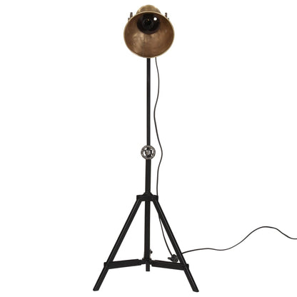 Lampada da Terra 25 W Ottone Anticato 35x35x65/95 cm E27 | homemem39