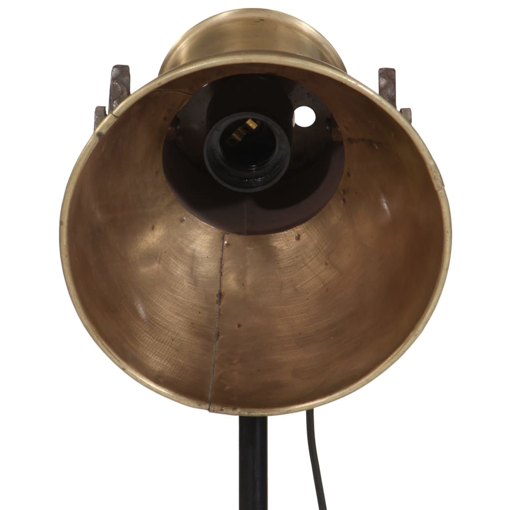 Lampada da Terra 25 W Ottone Anticato 35x35x65/95 cm E27 | homemem39