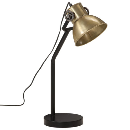 Lampada a Scrivania 25 W Ottone Anticato 17x17x60 cm E27 - homemem39