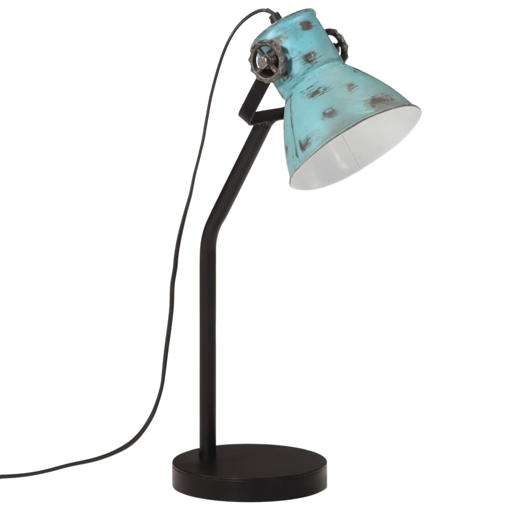 Lampada da Scrivania 25 W Blu Anticato 17x17x60 cm E27 - homemem39