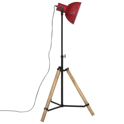 Lampada da Terra 25 W Rosso Anticato 75x75x90-150 cm E27 - homemem39