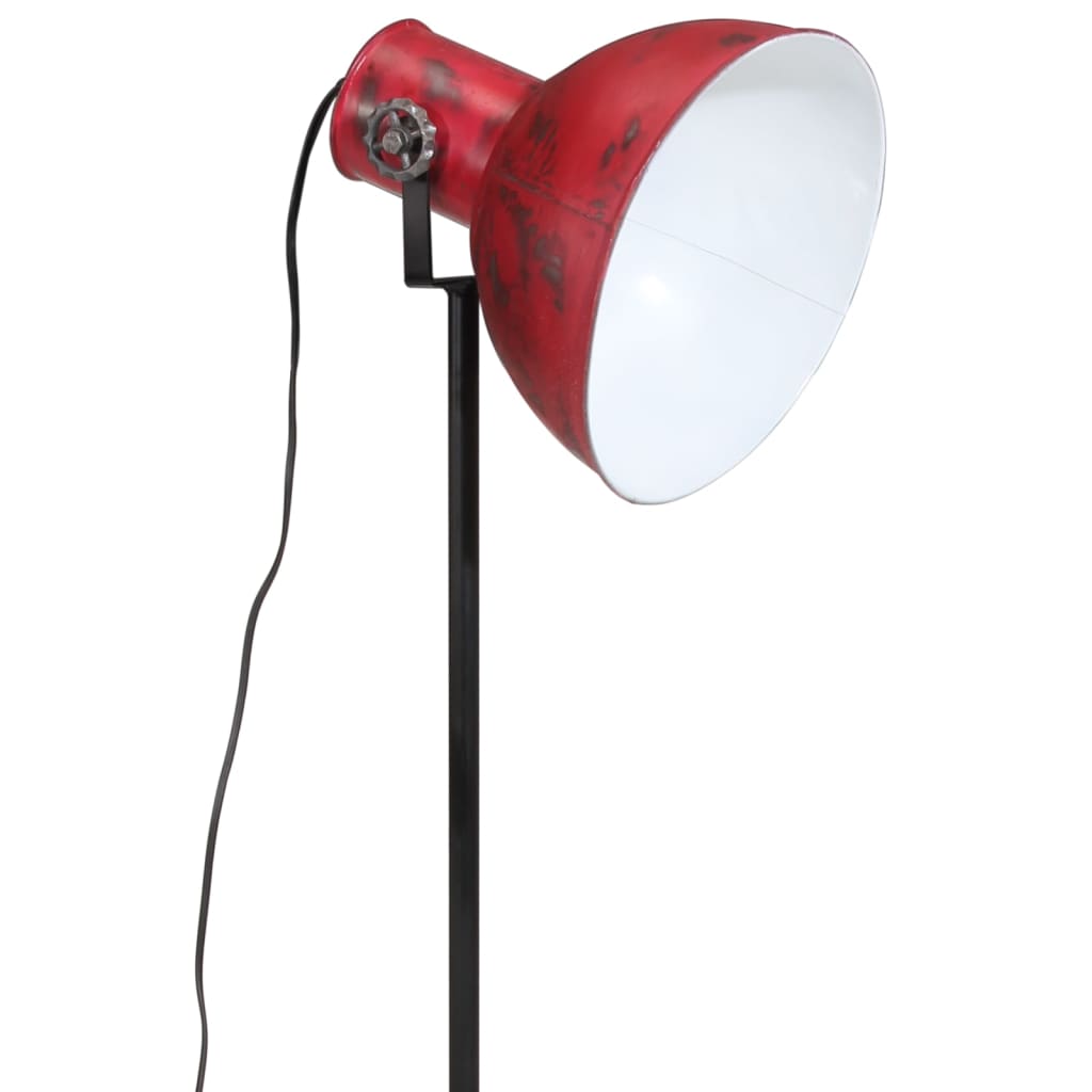 Lampada da Terra 25 W Rosso Anticato 75x75x90-150 cm E27 - homemem39