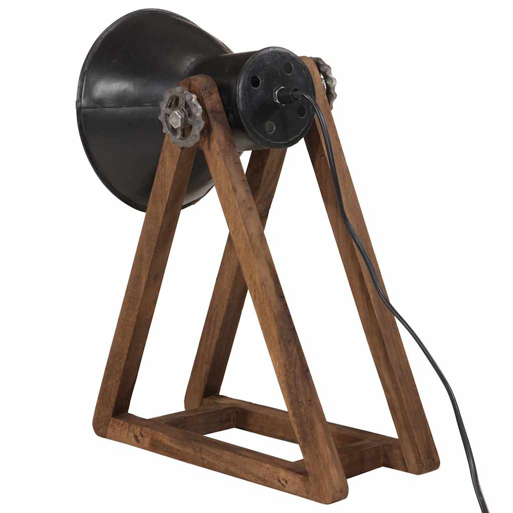 Lampada da Scrivania 25 W Nera 30x17x40 cm E27 | homemem39