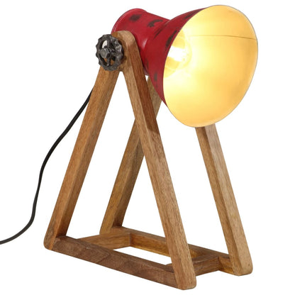 Lampada da Scrivania 25 W Rosso Anticato 30x17x40 cm E27 - homemem39