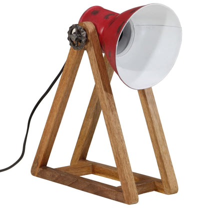 Lampada da Scrivania 25 W Rosso Anticato 30x17x40 cm E27 - homemem39