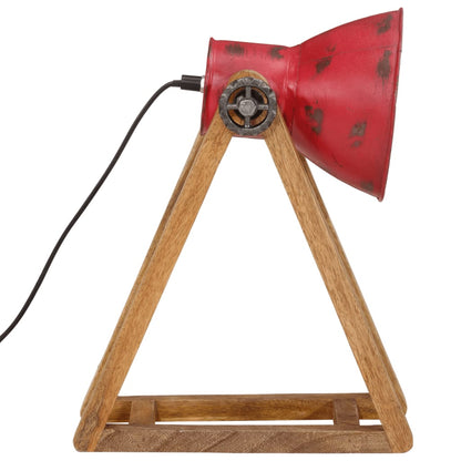 Lampada da Scrivania 25 W Rosso Anticato 30x17x40 cm E27 - homemem39