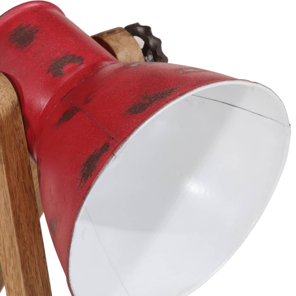 Lampada da Scrivania 25 W Rosso Anticato 30x17x40 cm E27 - homemem39