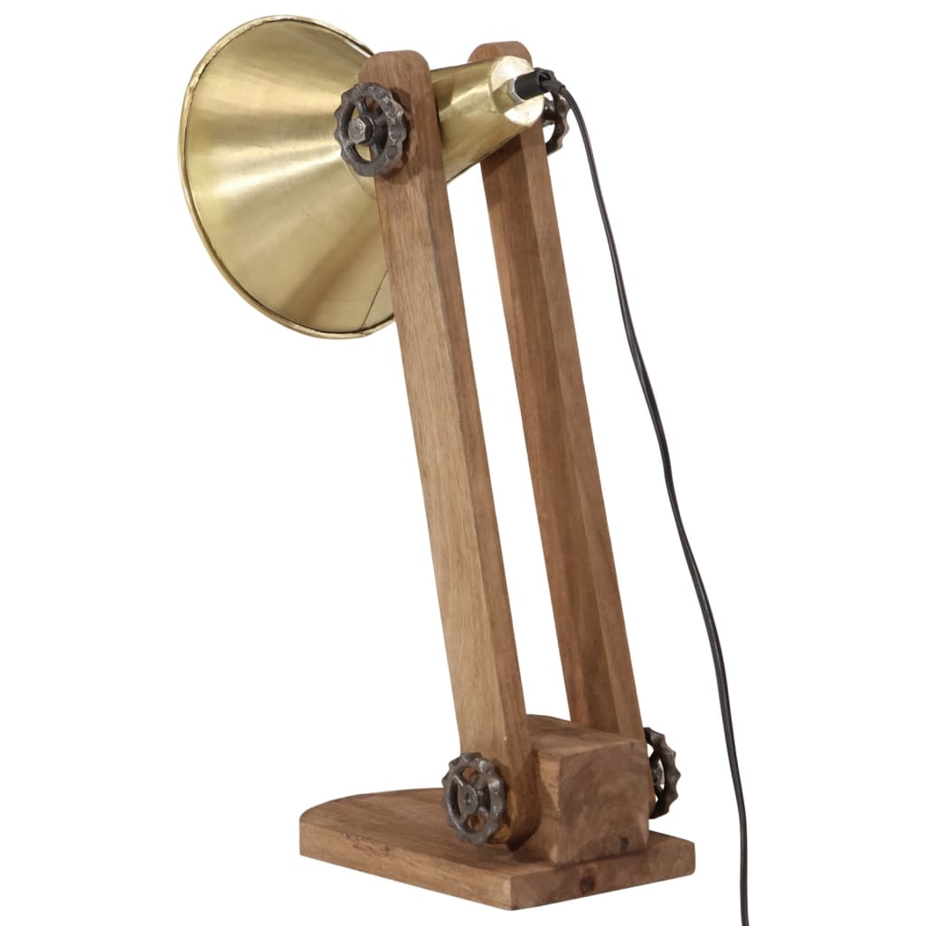 Lampada a Scrivania 25 W Ottone Anticato 23x13x52 cm E27 | homemem39