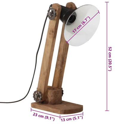 Lampada da Scrivania 25 W Nera 23x13x52 cm E27 | homemem39