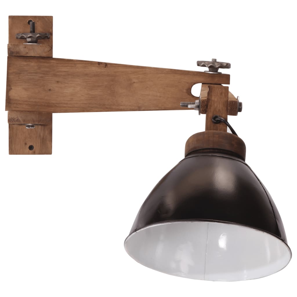 Lampada a Parete 25 W Nera E27 | homemem39