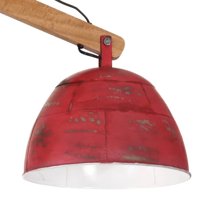 Lampada da Soffitto 25 W Rosso Anticato 29x18x85 cm E27 - homemem39