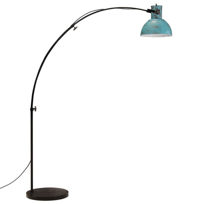 Lampada da Terra 25 W Blu Anticato 150 cm E27 - homemem39