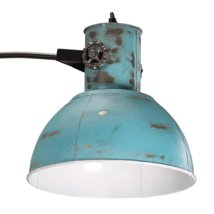 Lampada da Terra 25 W Blu Anticato 150 cm E27 - homemem39