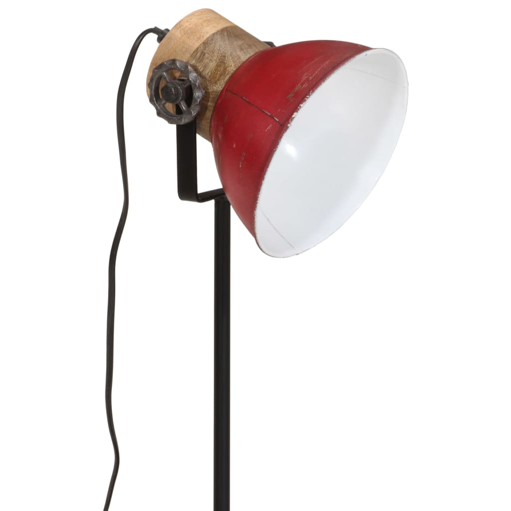 Lampada da Scrivania 25 W Rosso Anticato 17x17x50 cm E27 - homemem39