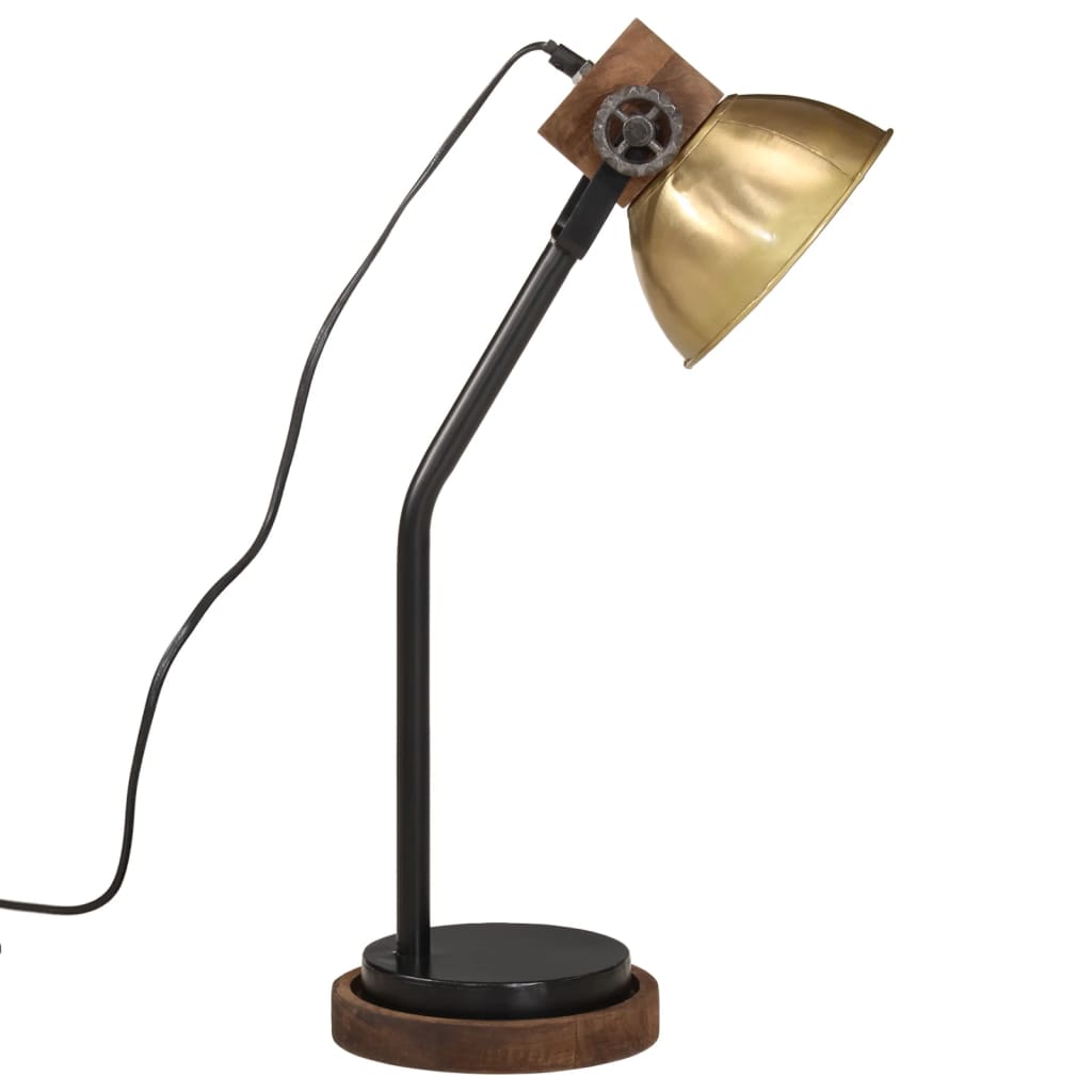 Lampada a Scrivania 25 W Ottone Anticato 18x18x60 cm E27 - homemem39